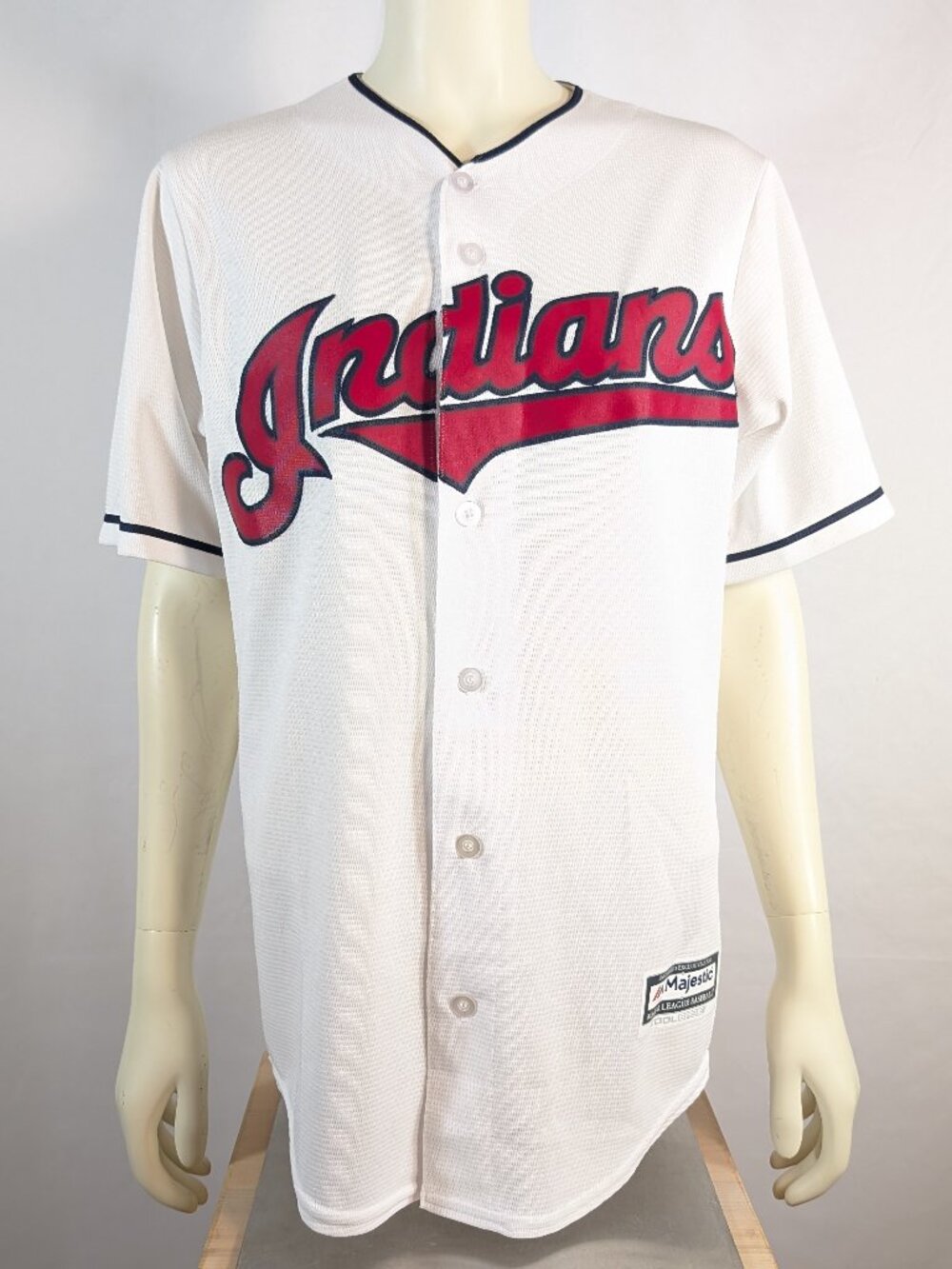 Francisco Lindor Cleveland Indians Majestic Coolbase jersey